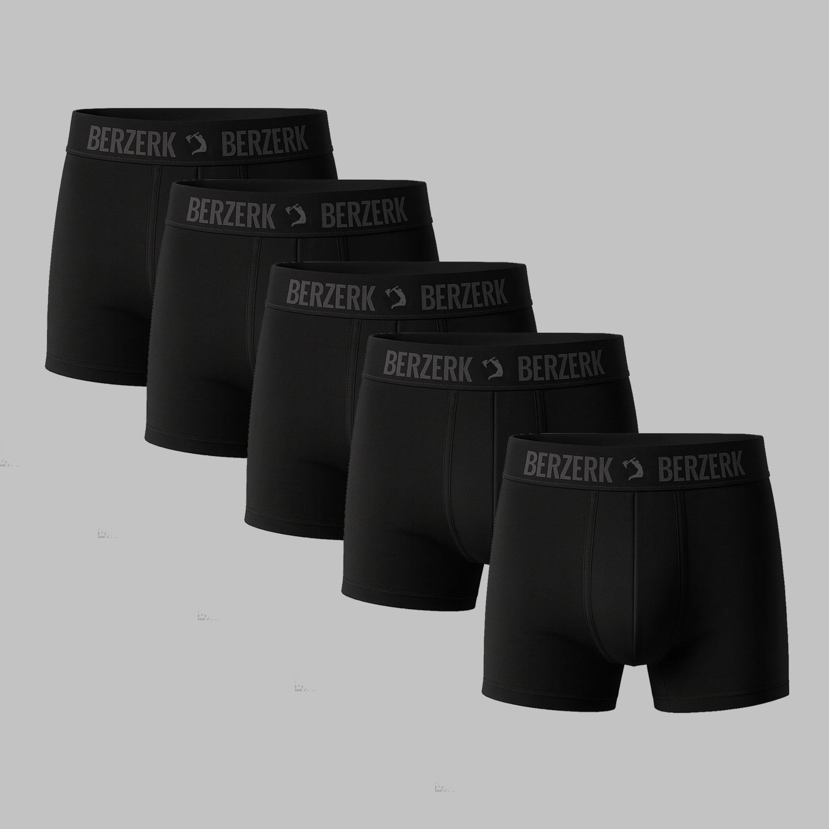 Kit Cueca Tech - 5 unidades - ALL BLACK