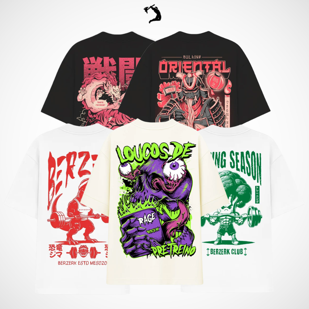 KIT Promocional 5x Oversized (OFERTA EXCLUSIVA)